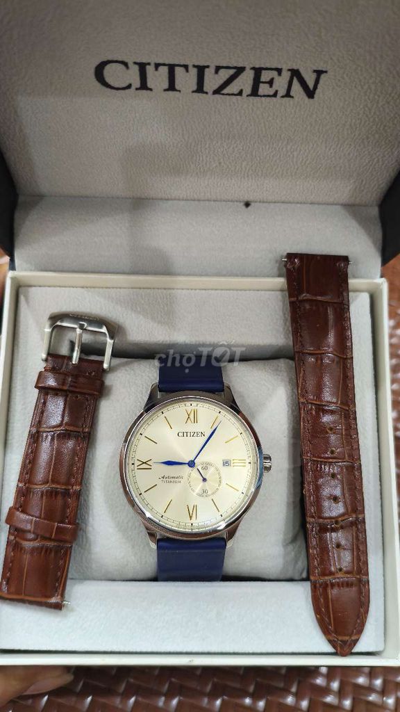Đồng hồ Citizen Titanium Automatic. Mua bán Đồng hồ tại Huyện Hưng Hà Thái Bình được đăng bởi Trần Văn Nam hình 1