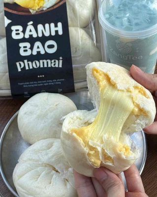 Bánh bao phô mai kéo sợi. Mua bán Đồ ăn, thực phẩm và các loại khác tại Quận Tân Bình Tp Hồ Chí Minh được đăng bởi Trang Ân food