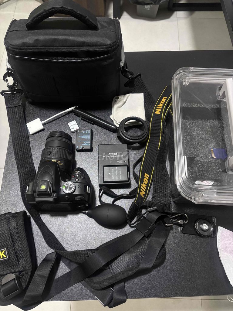 Máy ảnh Nikon D3300 kèm lens 18-55mm.Full phụ kiện. Mua bán Máy ảnh, Máy quay tại Quận Bình Thạnh Tp Hồ Chí Minh được đăng bởi Trần Huỳnh Thành Nhân hình 1