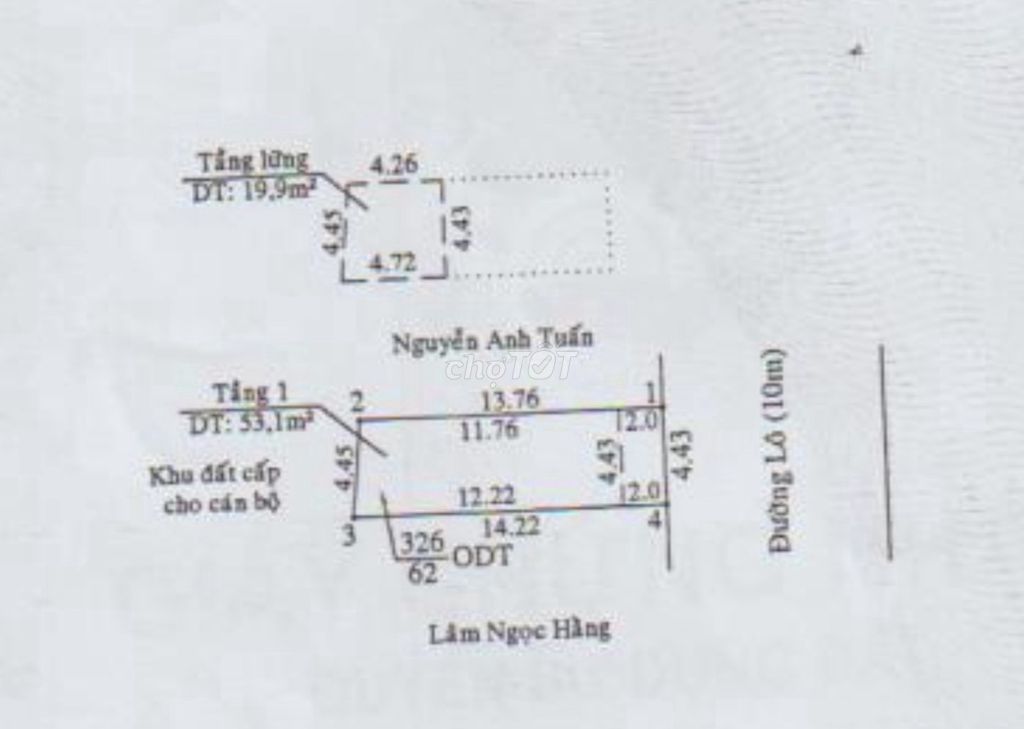 Bán nhà HXH 10m, hướng đông, khu dân trí cao, thân thiện, yên tĩnh