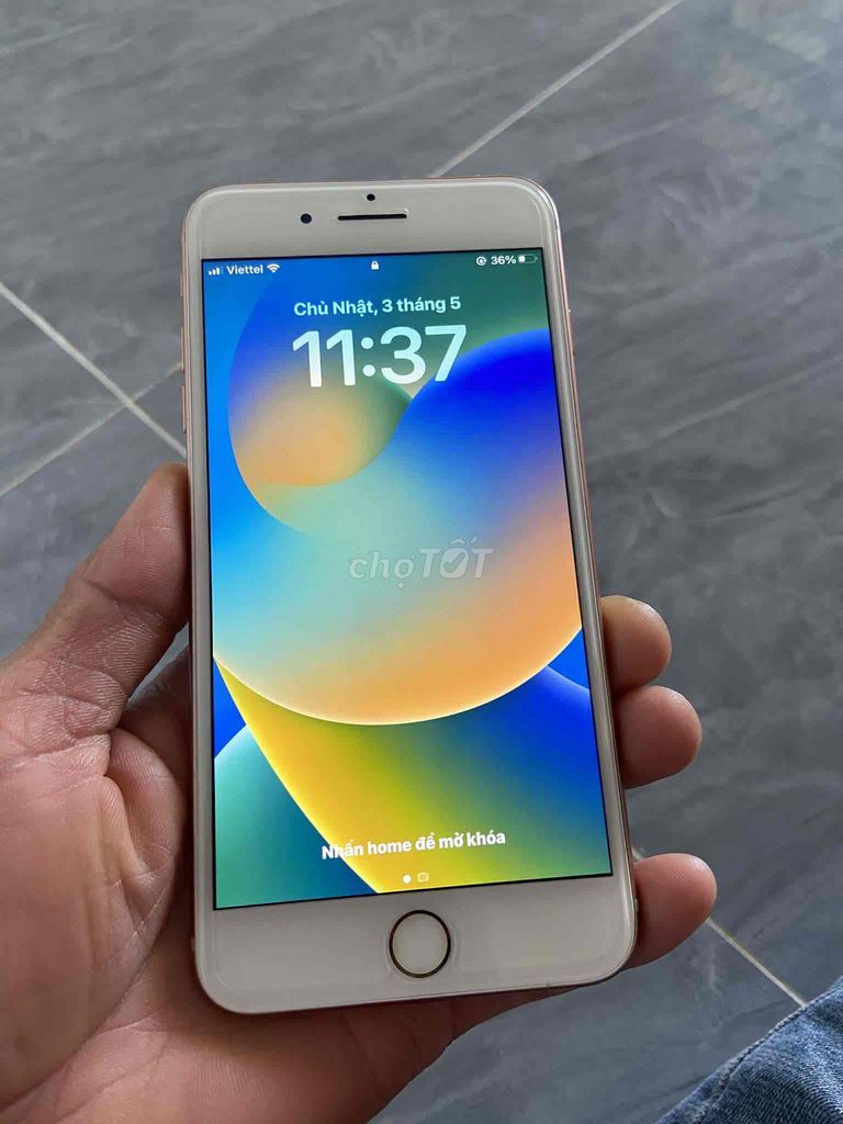 Apple iPhone 8 Plus 64GB Vàng hồng. Mua bán Điện thoại tại Huyện Phù Cát Bình Định được đăng bởi Nguyen vi hình 1