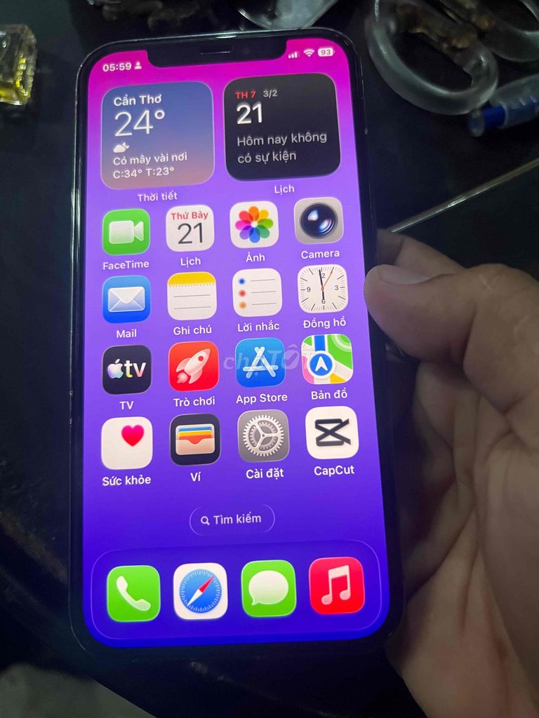 Apple iPhone 12 Pro 128GB Xám. Mua bán Điện thoại tại Thành phố Mỹ Tho Tiền Giang được đăng bởi Dung VAn hình 1