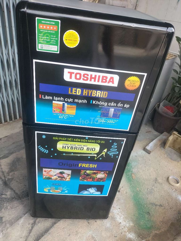 Tủ lạnh Toshiba 140L ko đóng tuyết. Mua bán Tủ lạnh tại Huyện Hóc Môn Tp Hồ Chí Minh được đăng bởi long hình 1