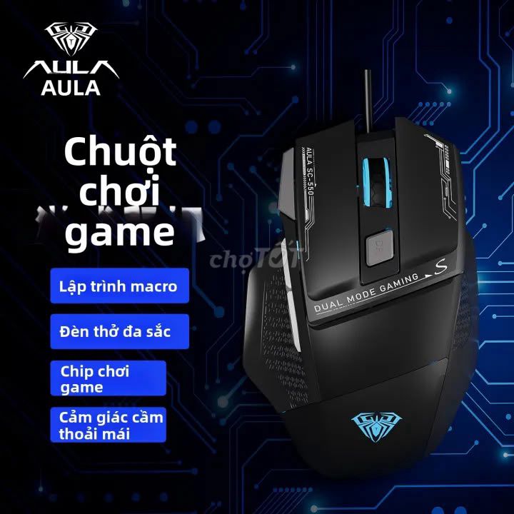 Chuột AULA S12 Soul Slayer II. Mua bán Phụ kiện (Màn hình, Chuột...) tại Huyện Đắk Mil Đắk Nông được đăng bởi Lê Bình Phương hình 1