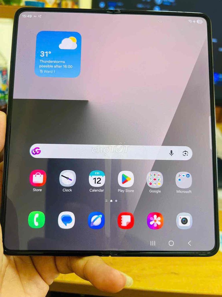 Samsung Galaxy Z Fold 5 12GB/512GB Đen. Mua bán Điện thoại tại Thành phố Mỹ Tho Tiền Giang được đăng bởi Lê Nguyên hình 1