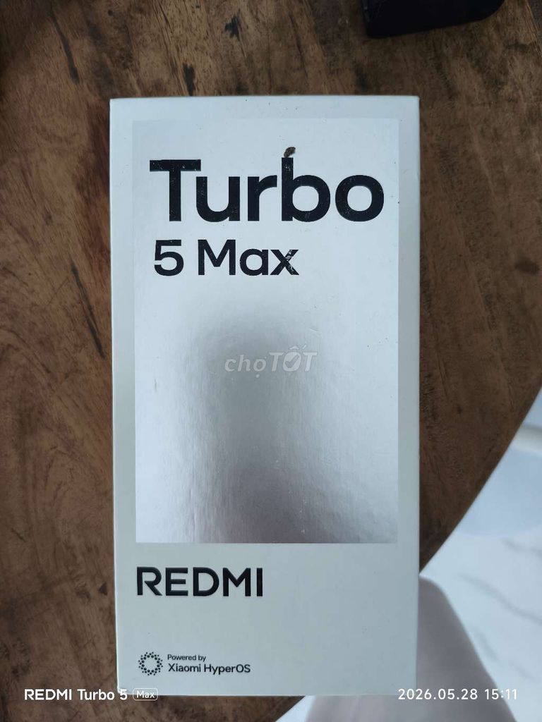 Xiaomi Turbo 5 Max 256GB Trắng Đã sử dụng. Mua bán Điện thoại tại Huyện Mỏ Cày Nam Bến Tre được đăng bởi Trường Ẩn hình 1