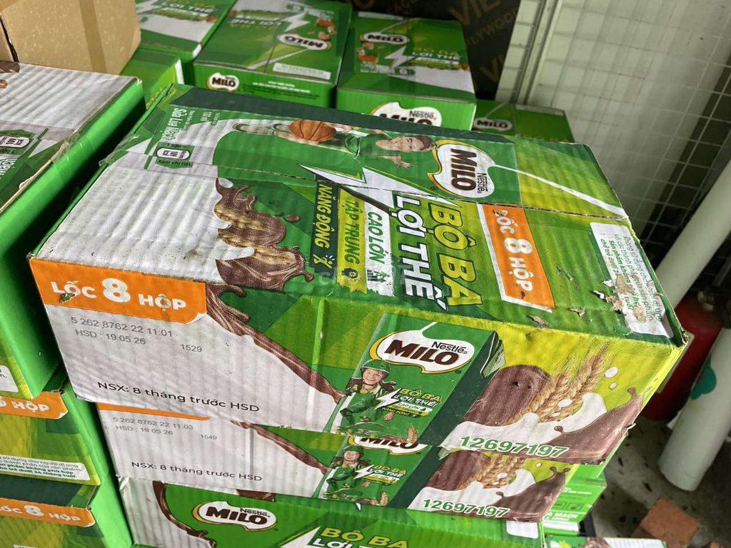 Sữa Milo có đường loại 180ml 48 hộp (date 19/5). Mua bán Đồ ăn, thực phẩm và các loại khác tại Quận Thanh Khê Đà Nẵng được đăng bởi Nhật Duyên hình 1