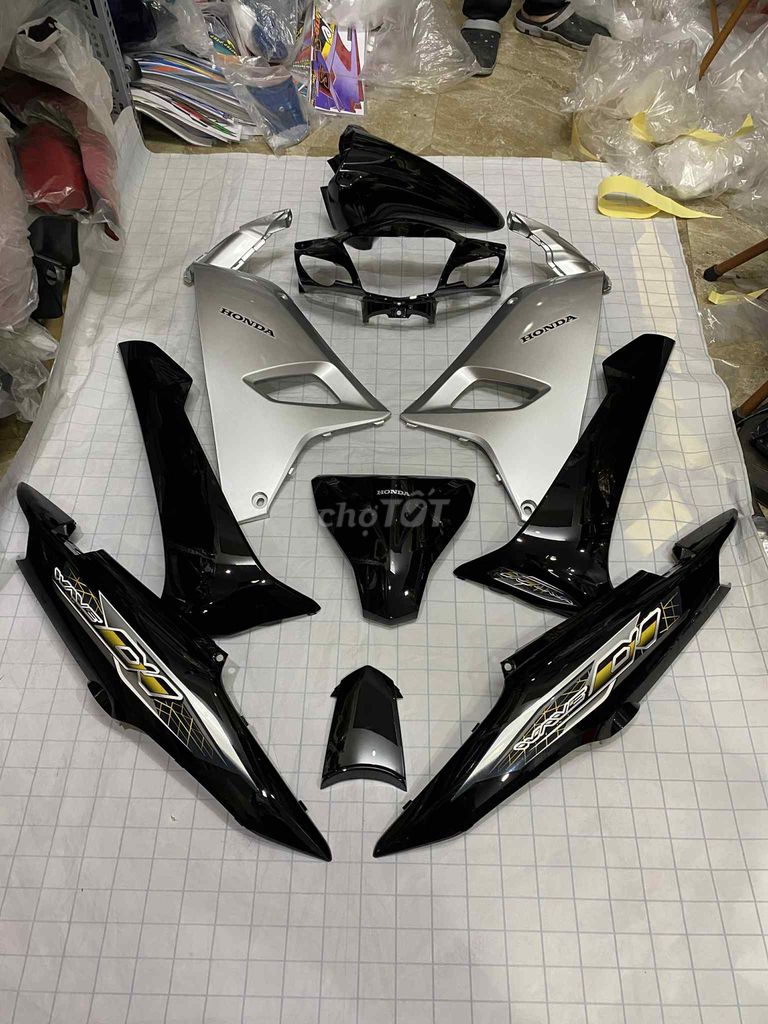 Bộ 10 chi tiết dàn áo Wave A110 2017-2025 màu Đen. Mua bán Phụ tùng xe tại Quận Cầu Giấy Hà Nội được đăng bởi Nguyễn Quang Huy hình 1