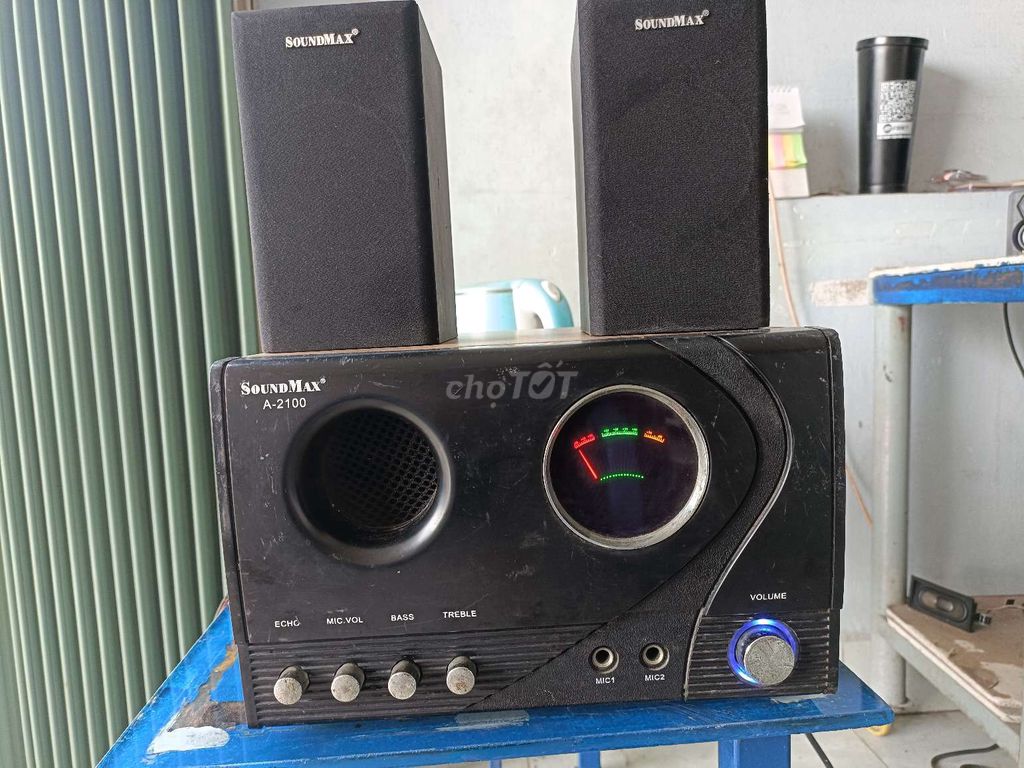 Loa vi tính SoundMax A-2100 Đen, Vân gỗ. Mua bán Tivi, Âm thanh tại Thành phố Biên Hòa Đồng Nai được đăng bởi Em còn zin  hình 1