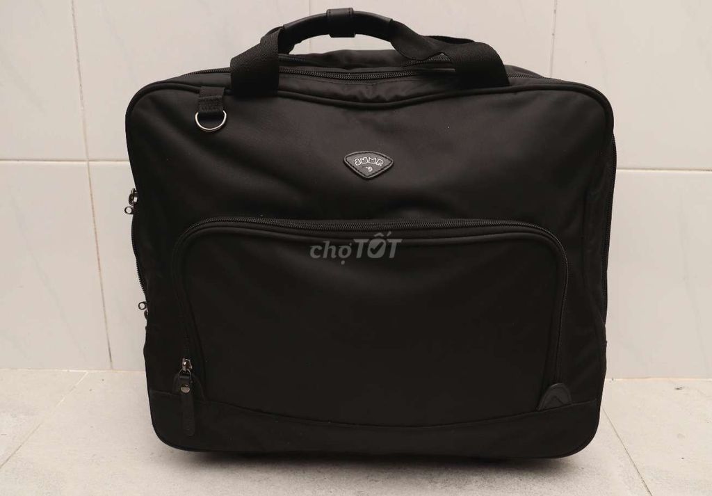 Vali kéo Samsonite Đen 42cm 95%. Mua bán Túi xách tại Quận 6 Tp Hồ Chí Minh được đăng bởi hnqa hình 1