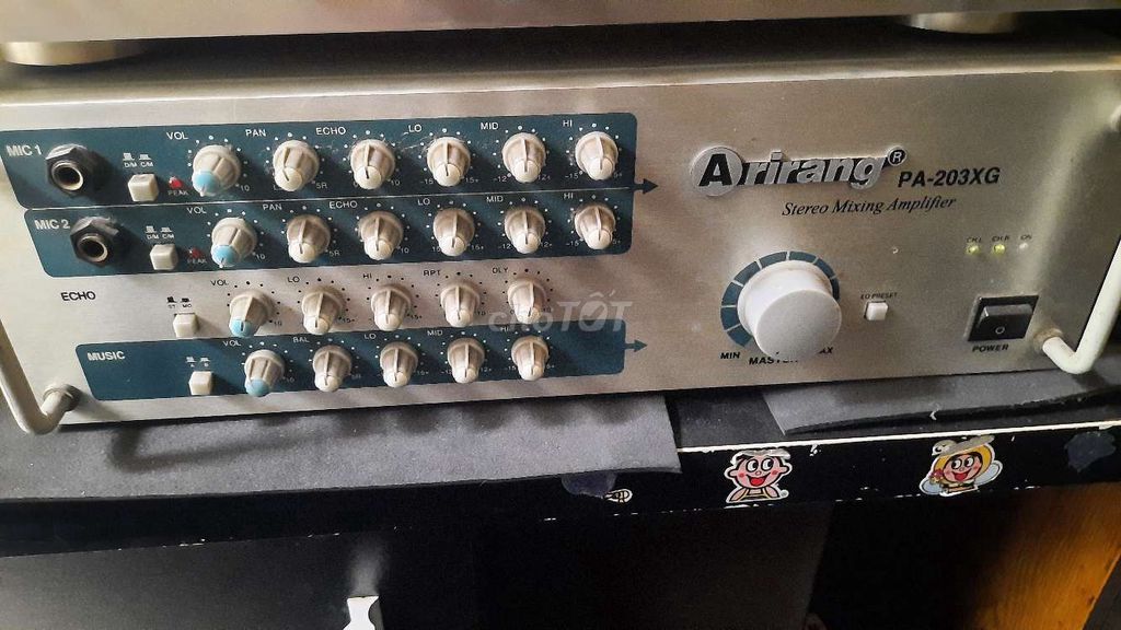 Amply Arirang PA-203XG Bạc. Mua bán Tivi, Âm thanh tại Quận 4 Tp Hồ Chí Minh được đăng bởi Sang hình 1