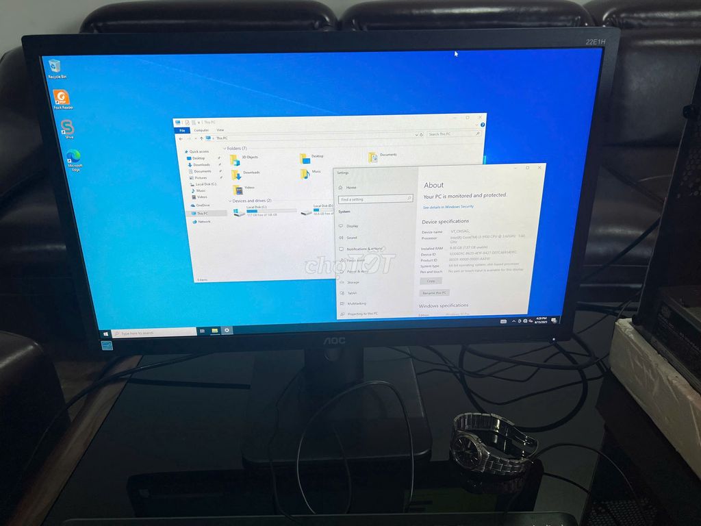 Bán bộ PC I3 9100 mới 95%. Mua bán Máy tính để bàn tại Quận Ngũ Hành Sơn Đà Nẵng được đăng bởi dung hình 2