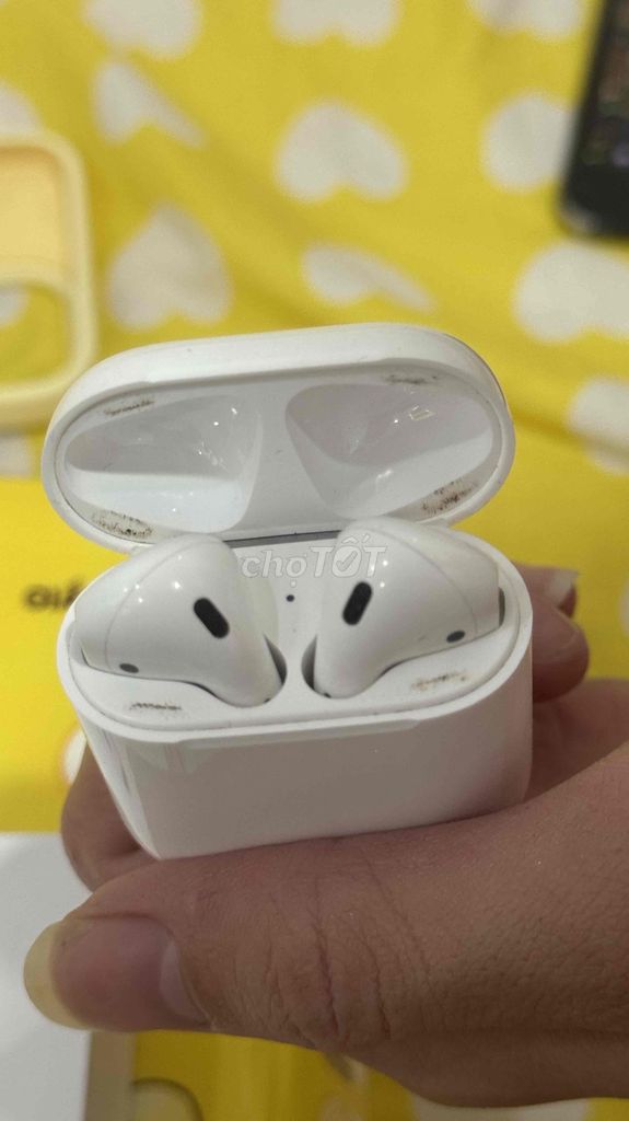 Apple AirPods 2 Trắng Tai nghe không dây Bluetooth. Mua bán Tivi, Âm thanh tại Quận Tân Phú Tp Hồ Chí Minh được đăng bởi Phuong Nghi hình 1