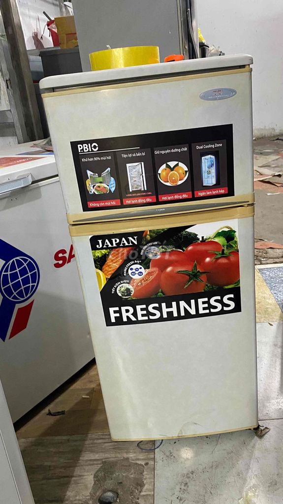 Tủ lạnh Sanyo 2 ngăn Trắng. Mua bán Tủ lạnh tại Quận 7 Tp Hồ Chí Minh được đăng bởi Thanh Xuân hình 1