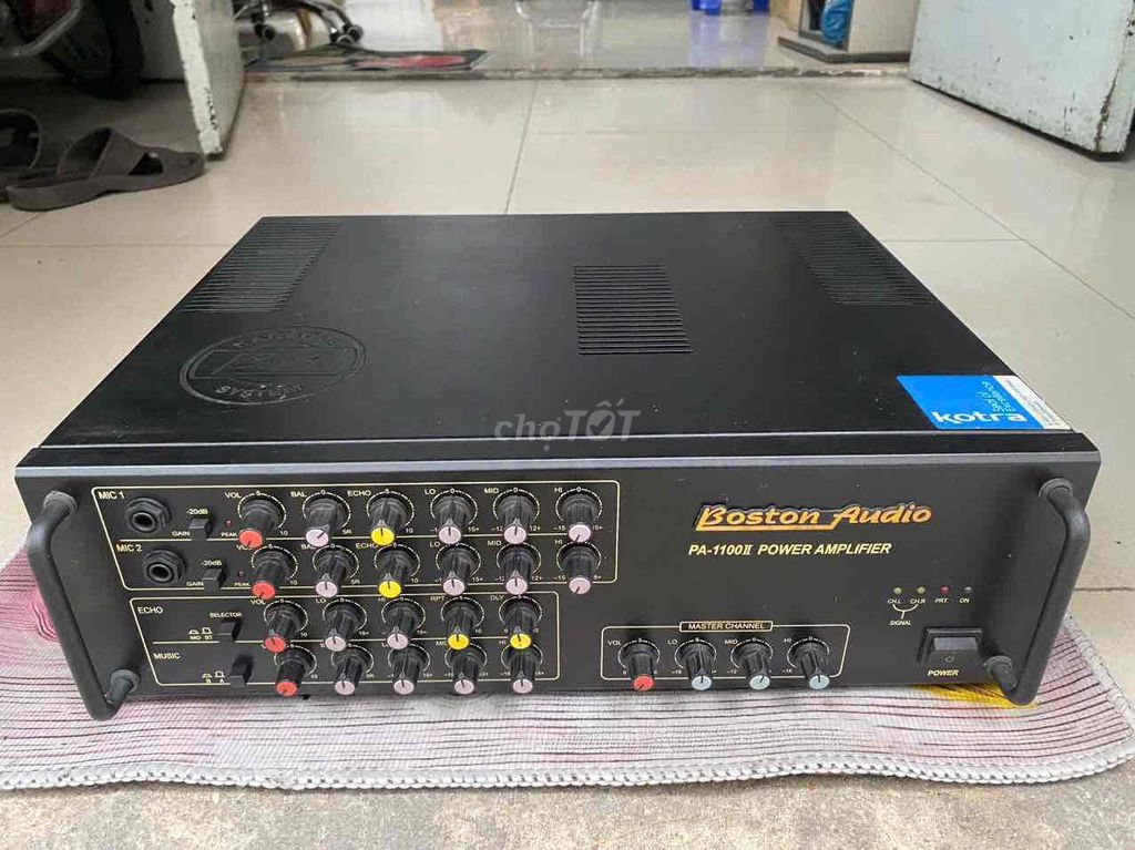 Amply Boston Audio PA-1100ii {{{ Bao Zin 100% }}}.. Mua bán Tivi, Âm thanh tại Quận Bình Thạnh Tp Hồ Chí Minh được đăng bởi Bùi Văn Tài hình 1