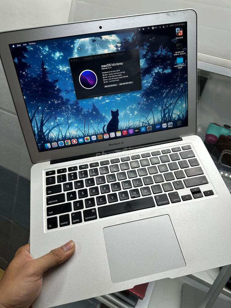 Apple MacBook Air 2017 8GB/128GB Bạc. Mua bán Laptop tại Quận 1 Tp Hồ Chí Minh được đăng bởi Hội Đồ Điện Tử hình 1