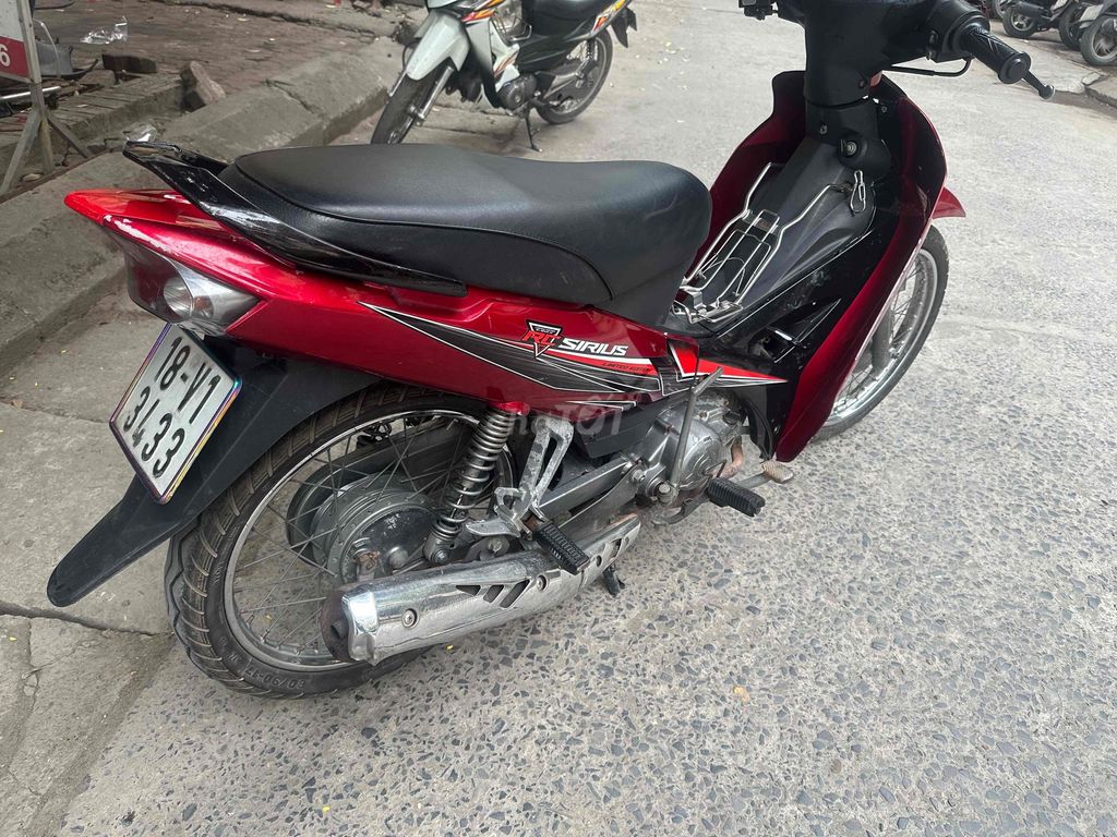 Yamaha Sirius 2010 Đỏ-Đen Đã sử dụng. Mua bán Xe máy tại Quận Hà Đông Hà Nội được đăng bởi A NAM NHÀ  PHỐ  hình 3