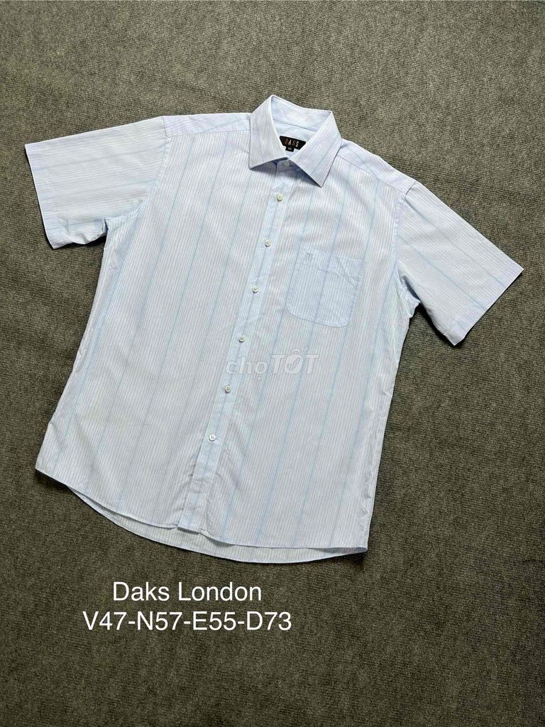Áo sơ mi Daks London vai 47, ngực 57, dài 73. Mua bán Quần áo tại Thành phố Biên Hòa Đồng Nai được đăng bởi Bắc Bơ Đồ Si  hình 1