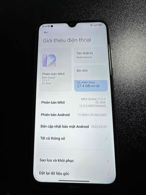 Redmi Note 8 full zin , full chức năng. Mua bán Điện thoại tại Quận Cẩm Lệ Đà Nẵng được đăng bởi Tên chưa cung cấp