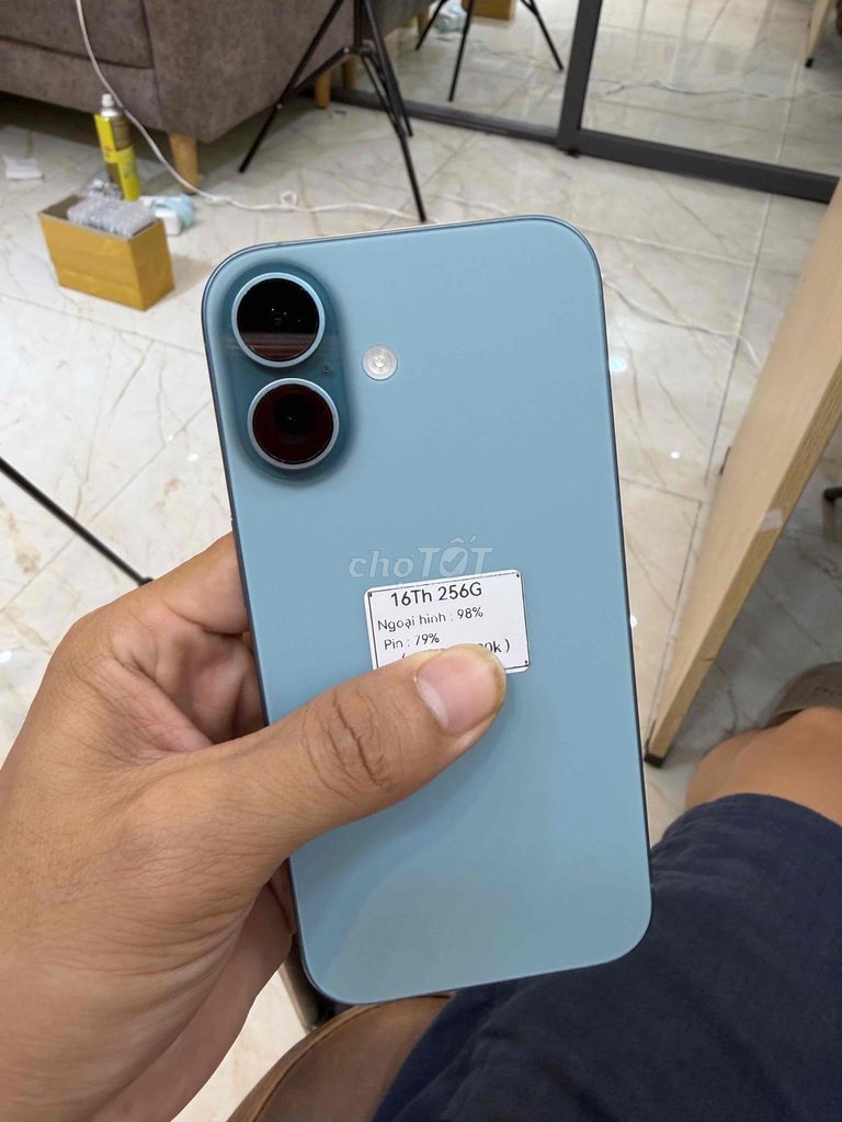 iPhone 16 thường 256GB Xanh. Mua bán Điện thoại tại Quận Gò Vấp Tp Hồ Chí Minh được đăng bởi Icon Mobile hình 1