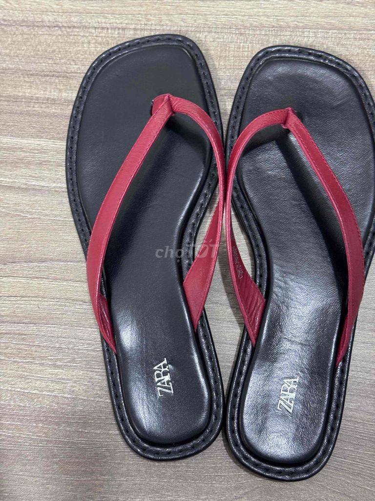 Dép đi biển Zara Nữ size 37, mới 100%. Mua bán Giày dép tại Quận Tân Phú Tp Hồ Chí Minh được đăng bởi Dung Nhan hình 1