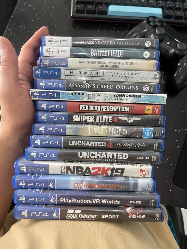 Vài game ps4 ps5 fullbox chỉ từ 99k