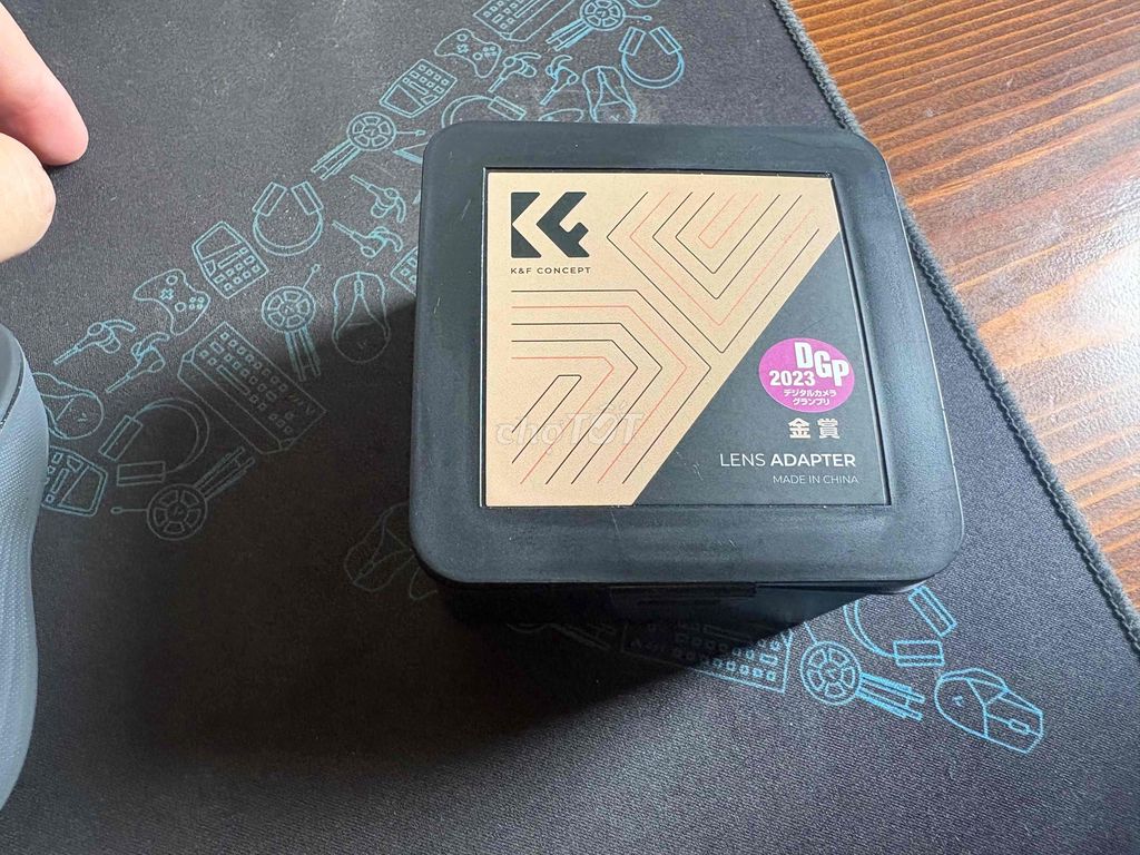 Ngàm chuyển K&F Concept NIK-FX Đen