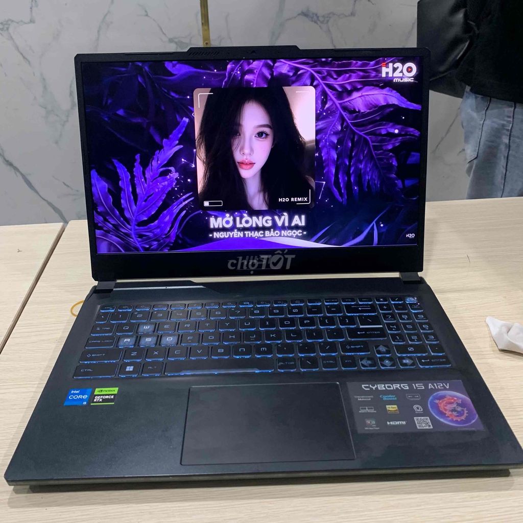 MSI Cyborg 15 A12VE i5-12450H 15.6 inch 8GB/512GB. Mua bán Laptop tại Quận Bình Thạnh Tp Hồ Chí Minh được đăng bởi Ngô Xuân Hy  hình 1