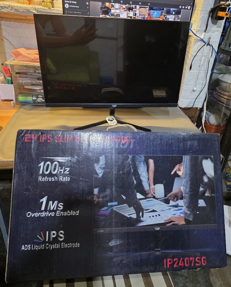 Màn hình VSP IP2407SG 24 inch còn bảo hành 2027. Mua bán Phụ kiện (Màn hình, Chuột...) tại Huyện Đức Trọng Lâm Đồng được đăng bởi 27TN Đức Trọng hình 1