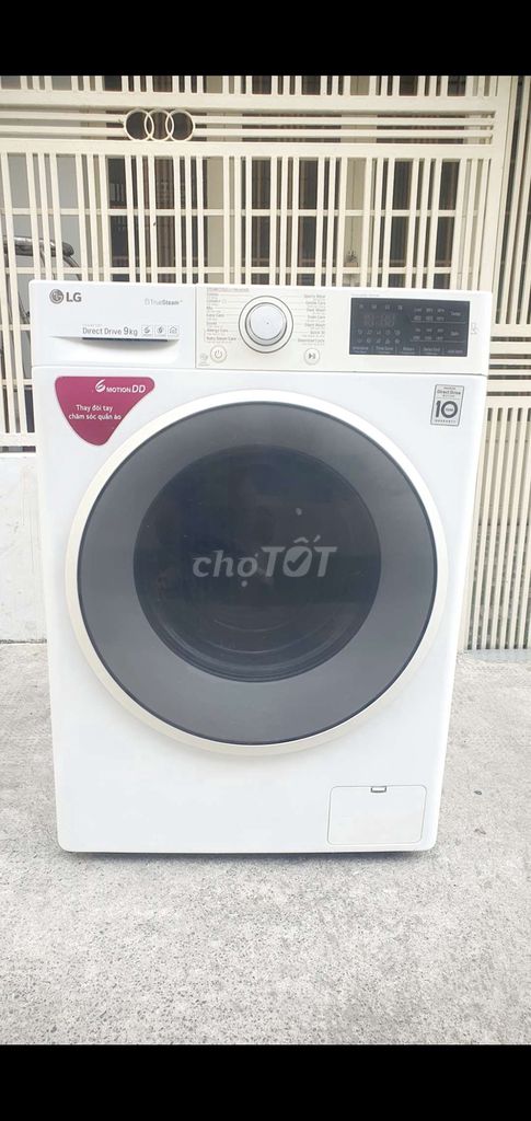 Máy giặc Lg 9kg zin đẹp có bảo hành