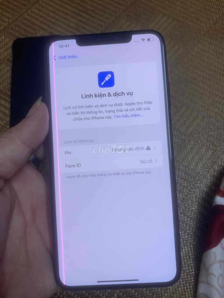 Apple iPhone XS Max 64GB Đen Sọc hồng fix quốc tế. Mua bán Điện thoại tại Quận Thanh Xuân Hà Nội được đăng bởi Anh Đức hình 1