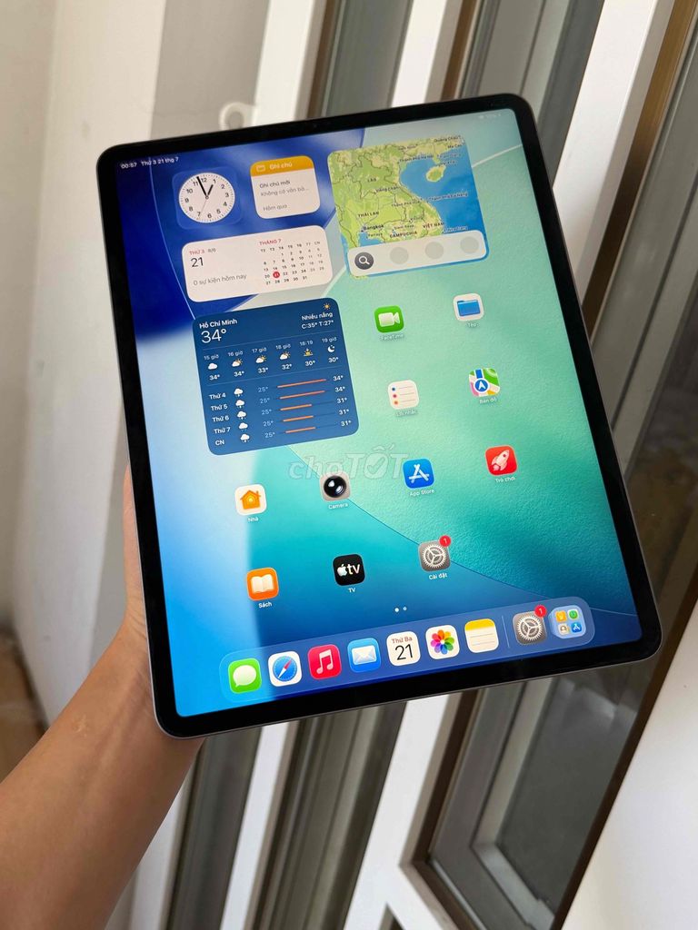 Apple iPad Pro 12.9 inch 2020 128GB Xám. Mua bán Máy tính bảng tại Quận Cái Răng Cần Thơ được đăng bởi Đức Xưởng Đức Khánh Lý hình 1
