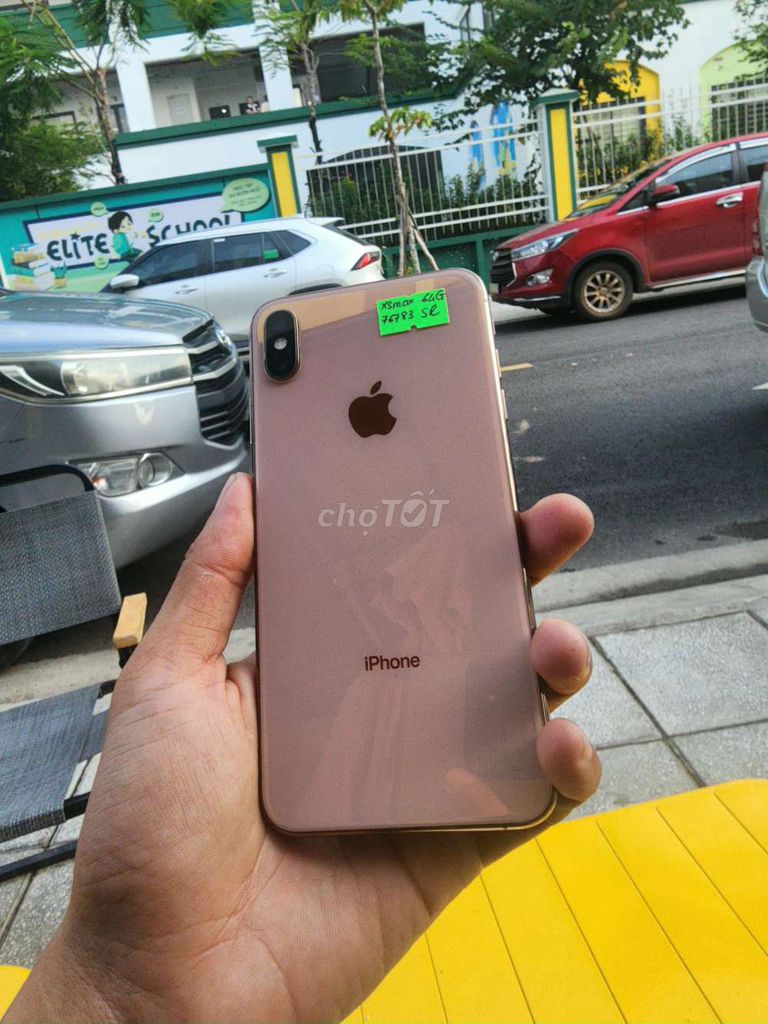 iPhone Xs Max Vàng hồng Mất Face ID Pin mới thay. Mua bán Điện thoại tại Thị xã Tân Uyên Bình Dương được đăng bởi Akc Góp Nợ Xấu Tân Uyên hình 1