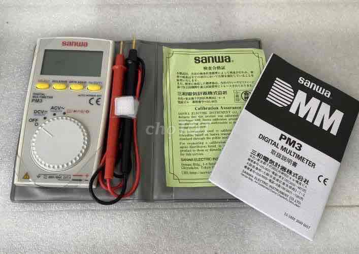 Đồng hồ vạn năng Sanwa PM3 Trắng xám. Mua bán Đồ chuyên dụng, Giống nuôi trồng tại Thành phố Thủ Đức Tp Hồ Chí Minh được đăng bởi Anh Phát JP hình 1