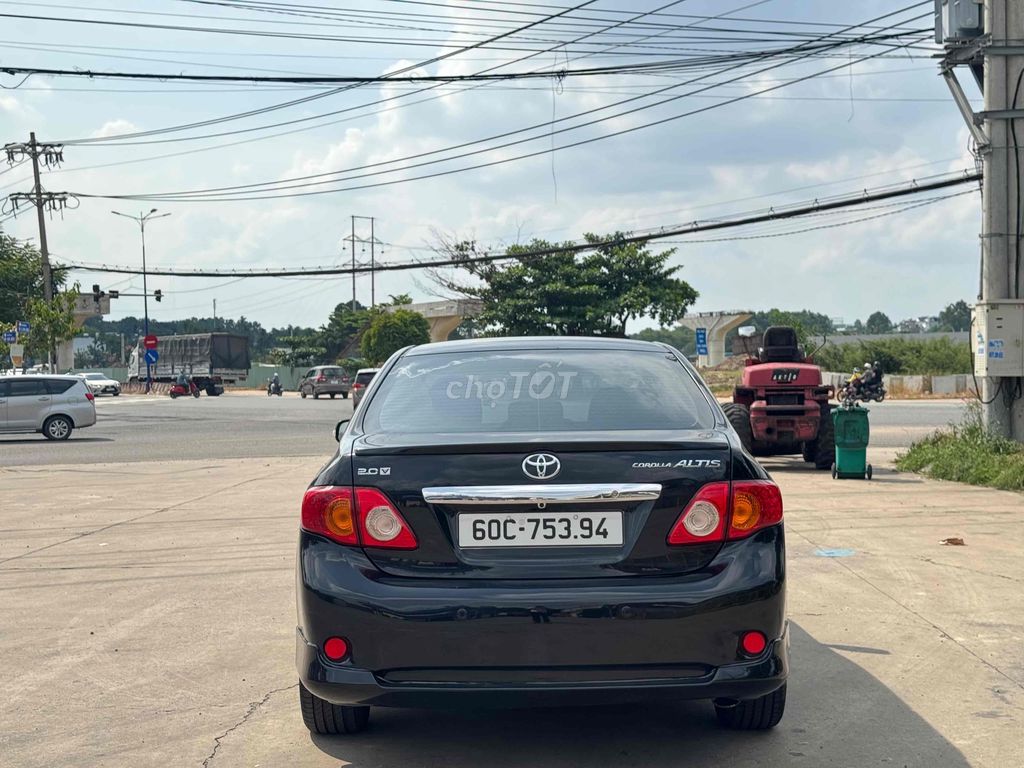 Toyota Corolla Altis 2009 2.0V - 94000 km. Mua bán Ô tô tại Thành phố Thủ Dầu Một Bình Dương được đăng bởi  Trung Tin Used Car hình 3