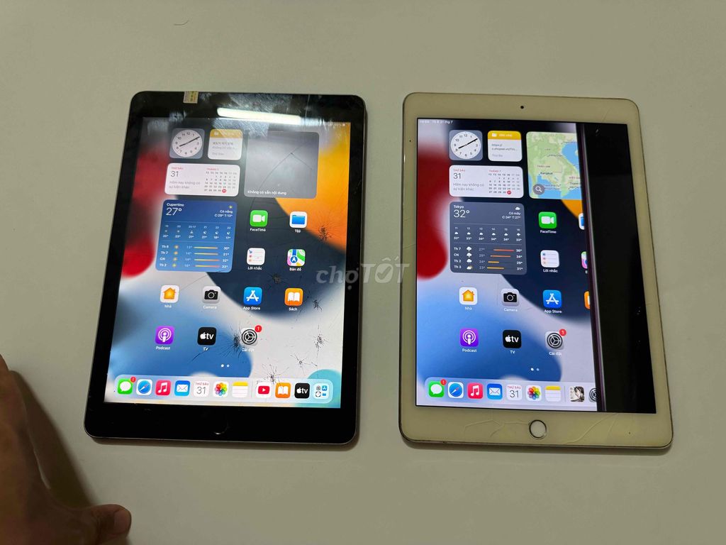 Apple iPad Wifi Đen nứt màn hình. Mua bán Máy tính bảng tại Quận Cầu Giấy Hà Nội được đăng bởi nguyễn văn dũng hình 1
