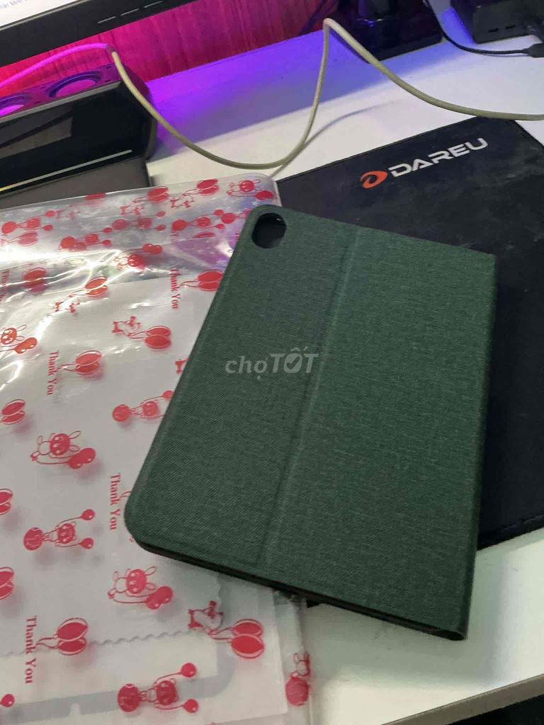 Ốp lưng iPad Mini 7/6 Vải Xanh. Mua bán Phụ kiện (Màn hình, Chuột...) tại Quận Thanh Khê Đà Nẵng được đăng bởi tuananhd hình 1