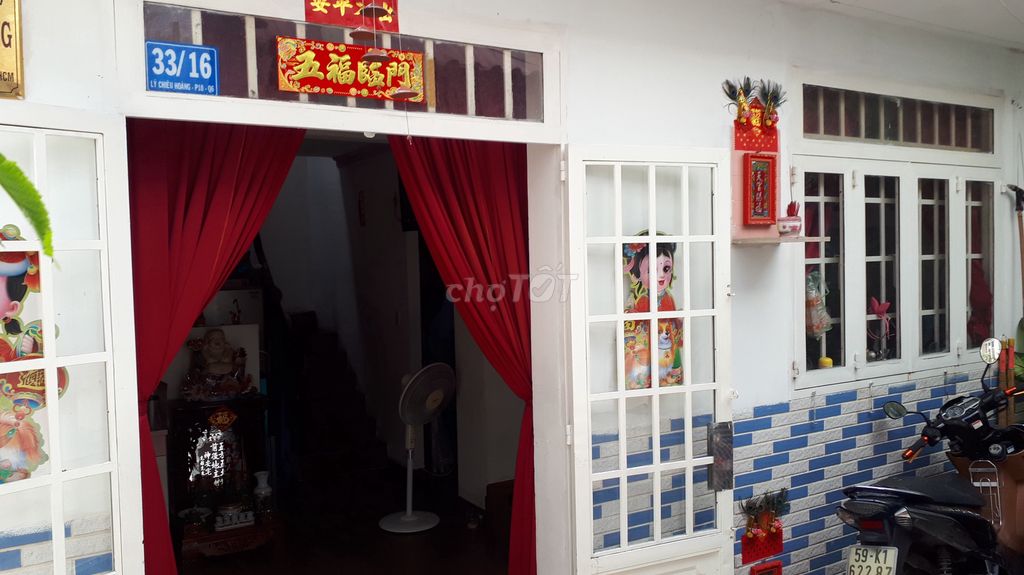 nhà thuê hẻm 33 Lý Chiêu Hoàng , Q.6 , DTSD 70m2