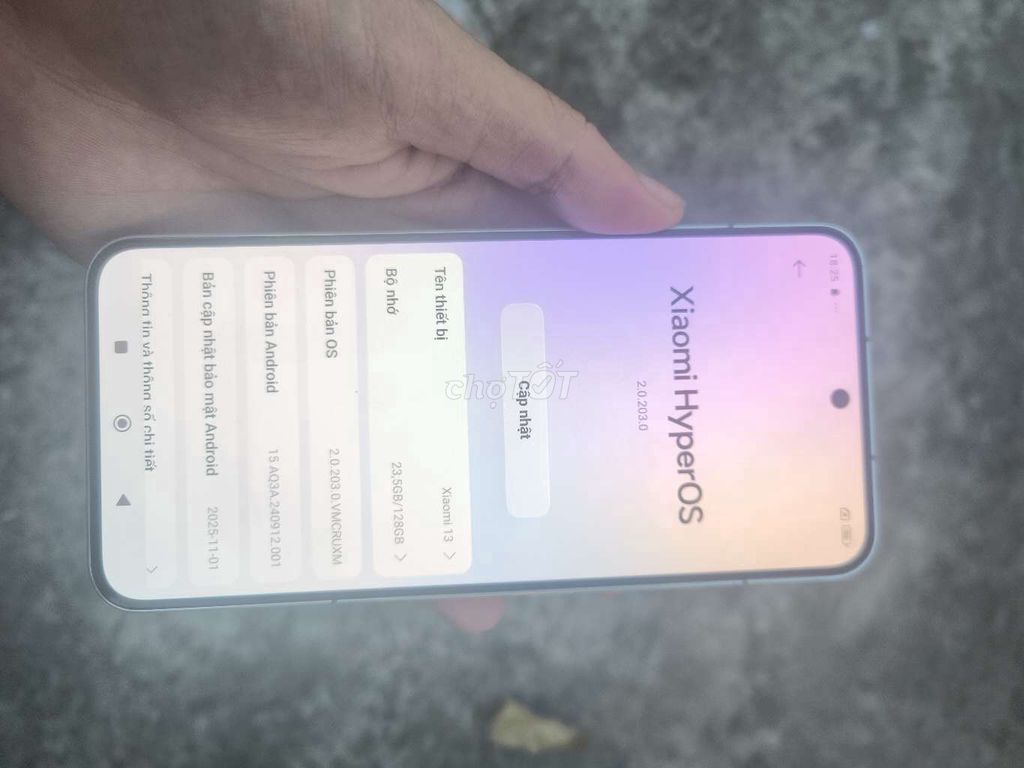 Xiaomi Mi 13 128GB Xám. Mua bán Điện thoại tại Quận Bắc Từ Liêm Hà Nội được đăng bởi xuân trần hình 1