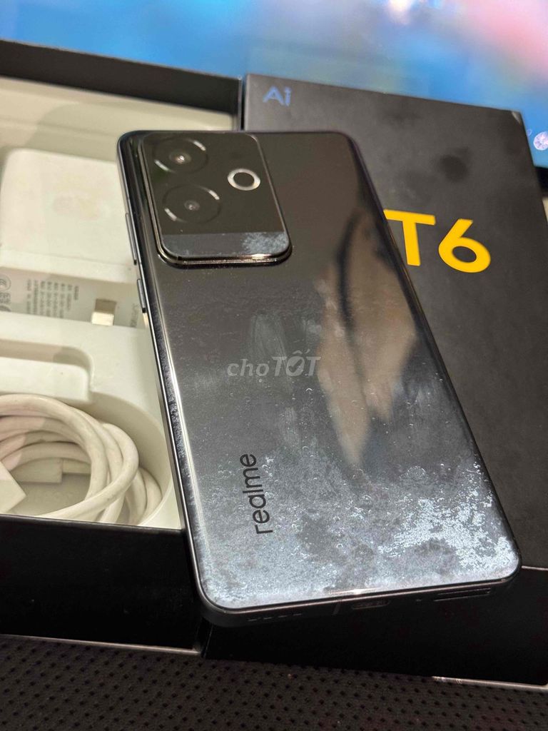 Realme GT6 5G ram 12/256GB Đen fullbox zin đẹp. Mua bán Điện thoại tại Quận Bình Tân Tp Hồ Chí Minh được đăng bởi PK UY TÍN hình 1