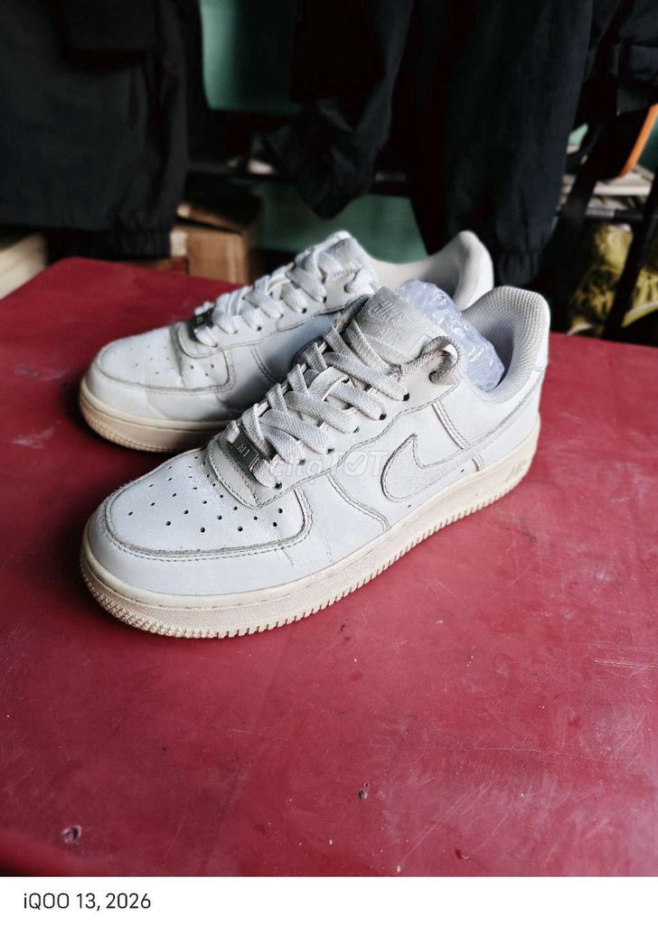 Giày thể thao Nike Air Force 1 Trắng 36 cũ. Mua bán Giày dép tại Thành phố Huế Thừa Thiên Huế được đăng bởi A Bảy hình 1