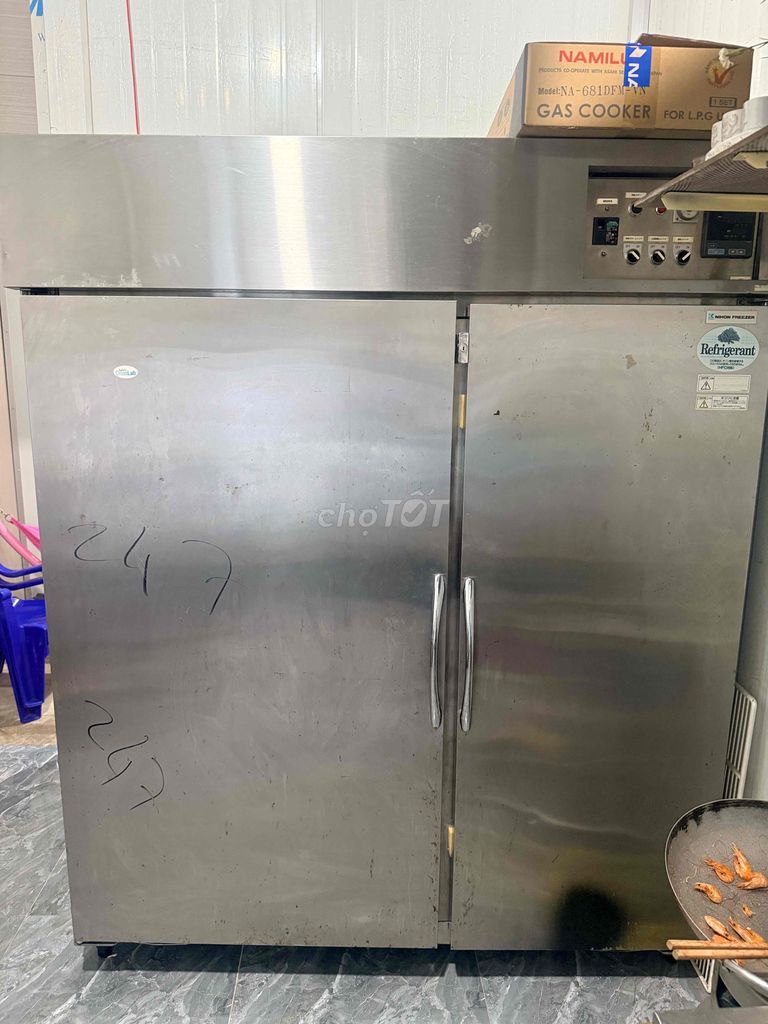 Tủ mát công nghiệp Nihon Freezer 2 cánh Inox Nhật. Mua bán Tủ lạnh tại Huyện Bình Chánh Tp Hồ Chí Minh được đăng bởi Triệu Khải - Boss Hgp hình 1