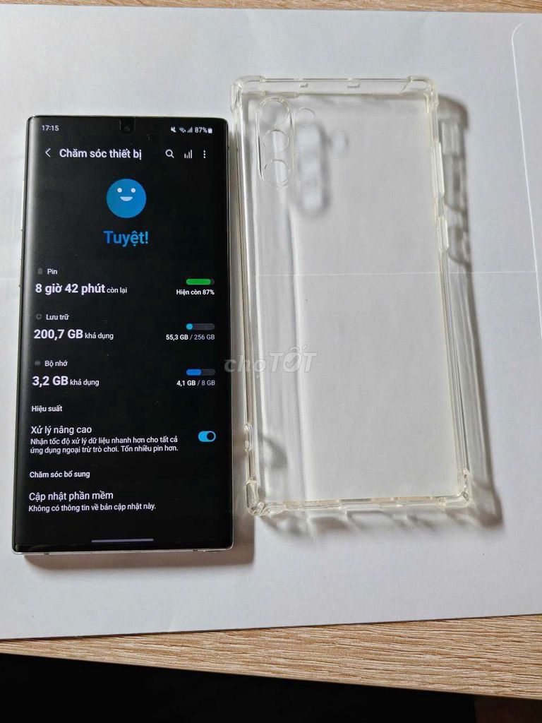 Samsung Galaxy Note 10 256GB Đen. Mua bán Điện thoại tại Thành phố Thủ Đức Tp Hồ Chí Minh được đăng bởi Miễn Tiếp Cò Lái hình 1