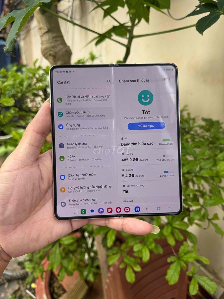 Samsung Galaxy Z Fold 5 Trắng 512gb nguyên zin