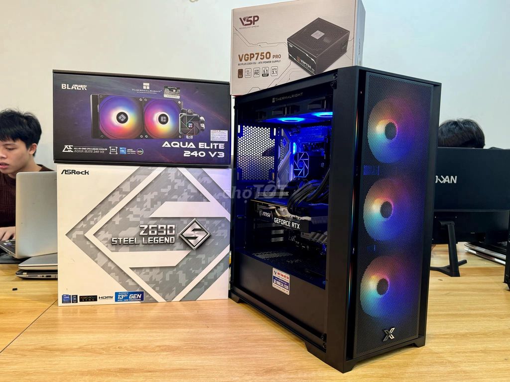 Case I7 13700K Main Z690 New -RTX 3070 BH 2025