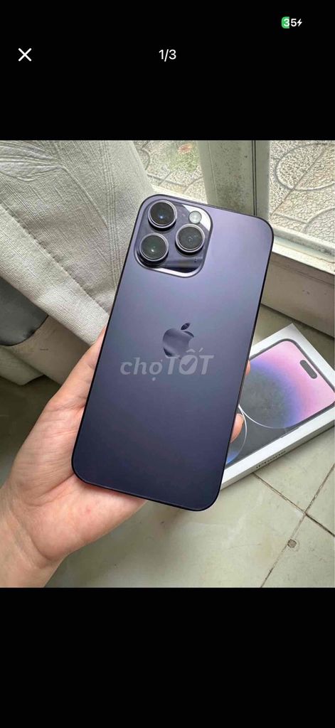 Apple iPhone 14 Pro Max Tím Đã sử dụng. Mua bán Điện thoại tại Quận 10 Tp Hồ Chí Minh được đăng bởi Pham Minh Huy hình 1