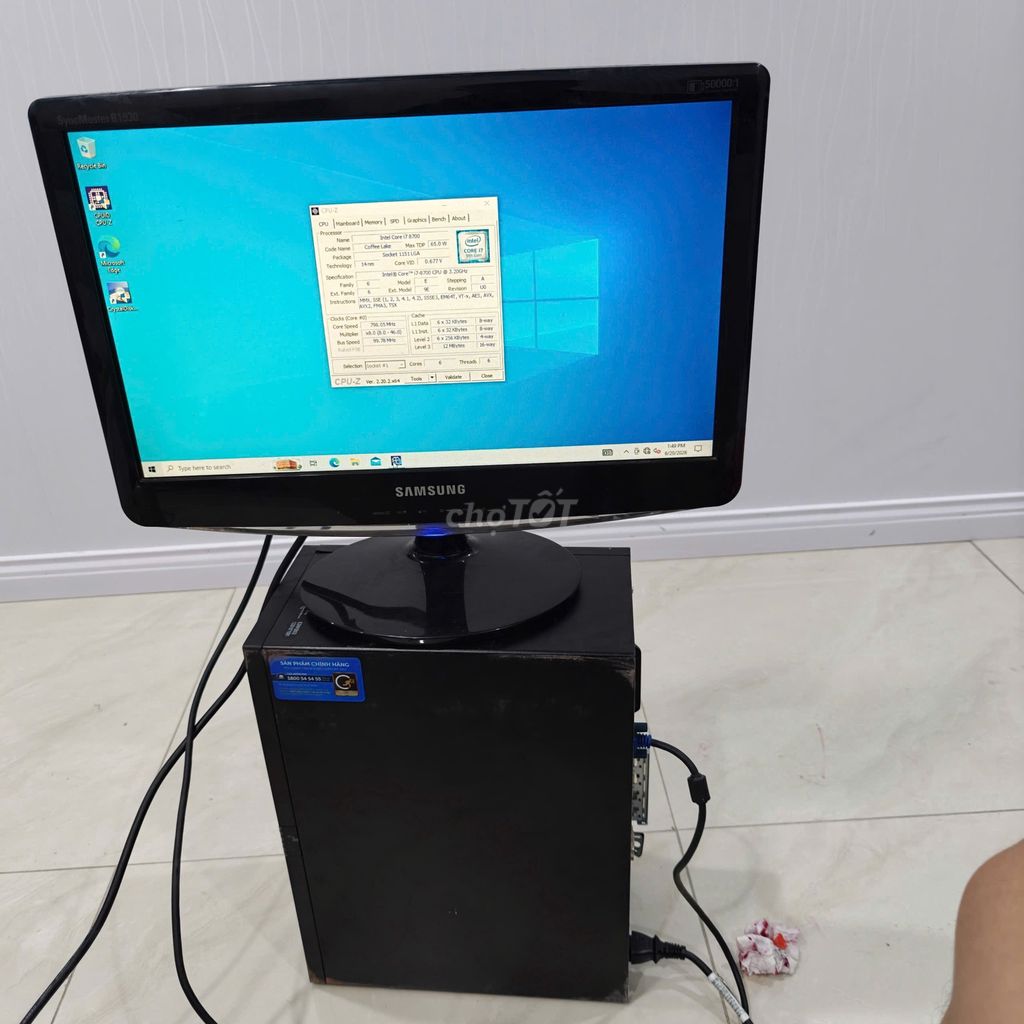 Dell Vostr***0 GT 1030 Đen. Mua bán Máy tính để bàn tại Quận Thanh Xuân Hà Nội được đăng bởi Hung hình 1