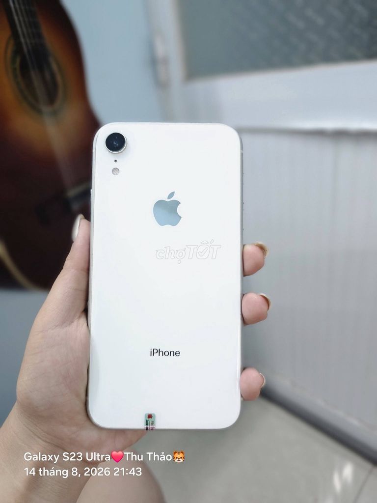 Apple iPhone XR 64GB Trắng Đã sử dụng. Mua bán Điện thoại tại Huyện Hóc Môn Tp Hồ Chí Minh được đăng bởi Hội Đồ Điện Tử hình 1