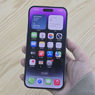 🎯iPhone 14ProMax 128GB Tím Khaysim - Góp,nợ xấu🎯