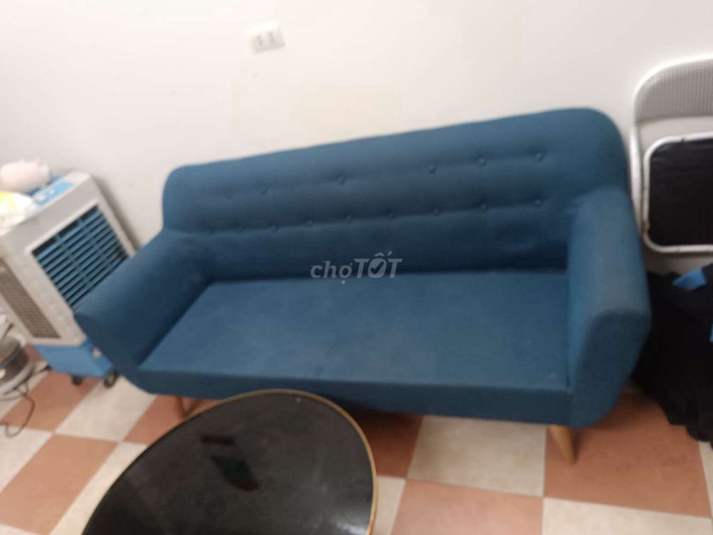 Ghế sofa Vải Xanh dương. Mua bán Bàn ghế tại Quận Hoàng Mai Hà Nội được đăng bởi Mr Nguyễn hình 1